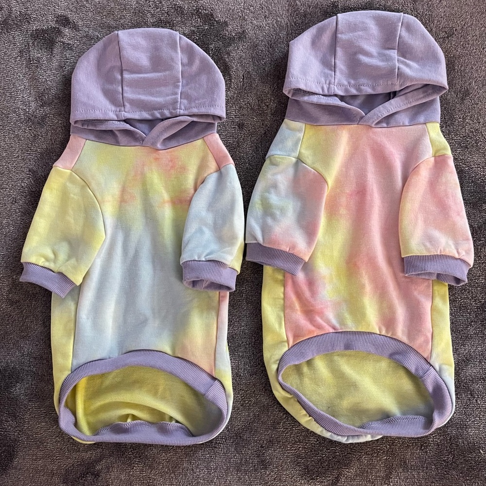 Colorful Thin Dog Sweatshirt